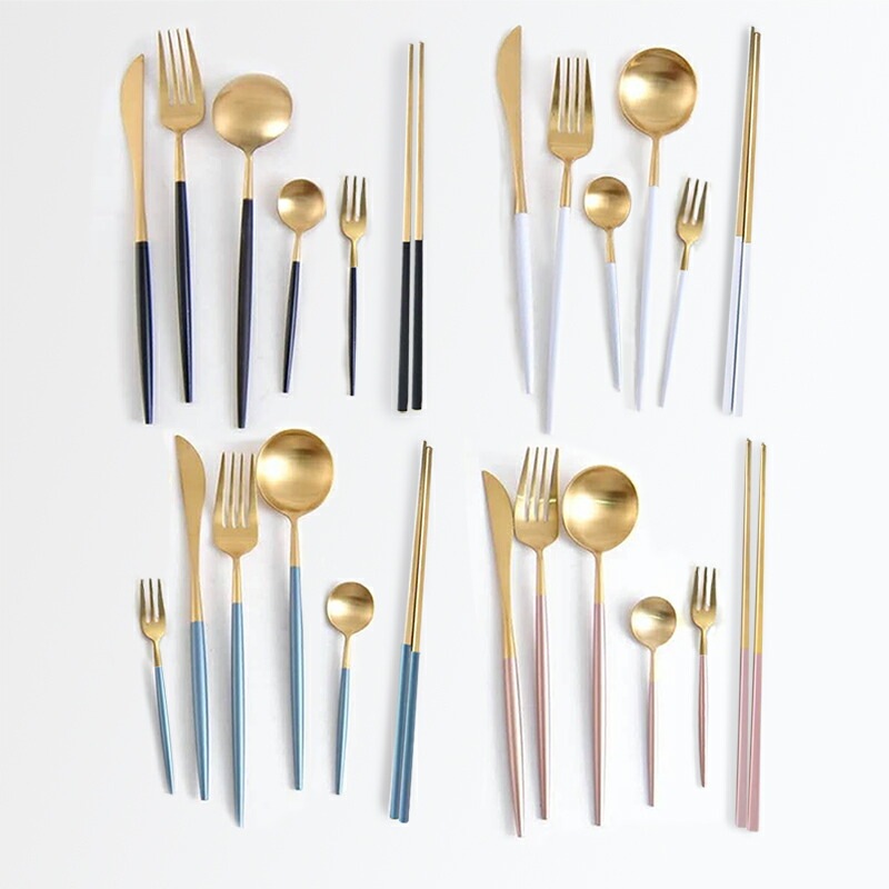 【楽天1位 】cesa beam12月改良品 食器 カトラリー カトラリーセット 6本4セット　結婚祝い カトラリーセット ゴールド　スプーン フォーク ナイフ　コーヒースプーン　ケーキフォ―ク