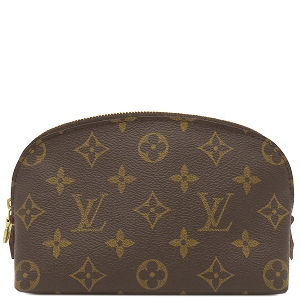 ルイヴィトン LOUIS VUITTON ポーチ ポシェット コスメティック PM モノグラムキャンバス モノグラム ゴールド金具 茶 メイクポーチ 化粧ポーチ M47515 RFID 【保存袋】【中