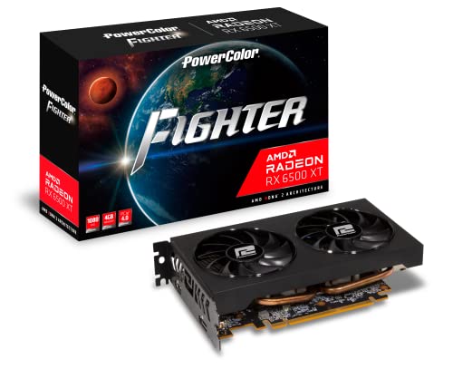 Power Color グラフィックボード AMD Radeon RX6500XT GDDR6 4G