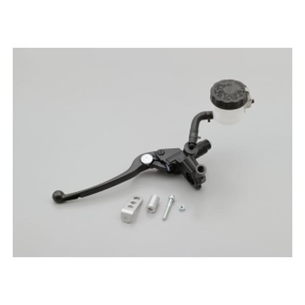 左専用ブレーキマスターシリンダー横型 1/2インチ ブラック/ブラック D49015