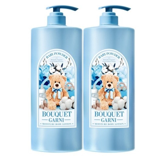 モイスチャー ボディローション ベビーパウダー 1500ml x 2個 (鎮静/弾力/保湿/栄養供給/活力/しわ防止) 4,624円