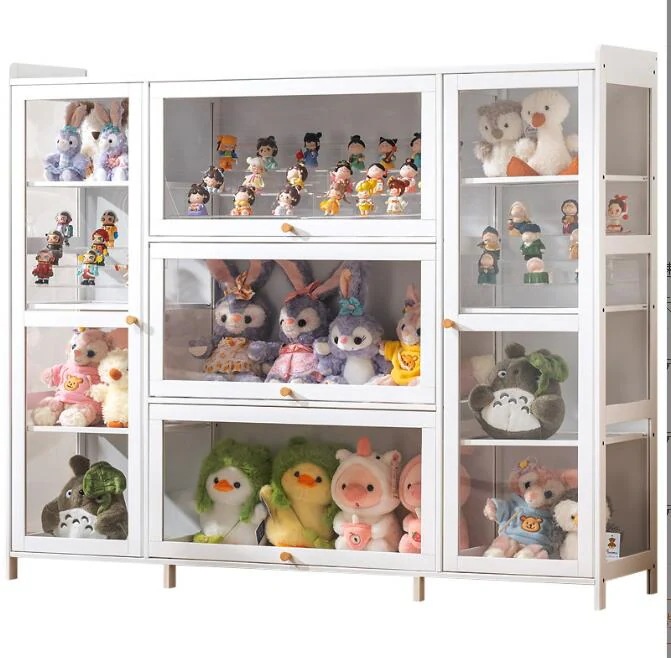 大容量アクリル透明多層収納ボックス家庭用引き出し収納キャビネット　ぬいぐるみ収納　おもちゃキャビネットショーケース　オープンドアショーケース棚 15,040円