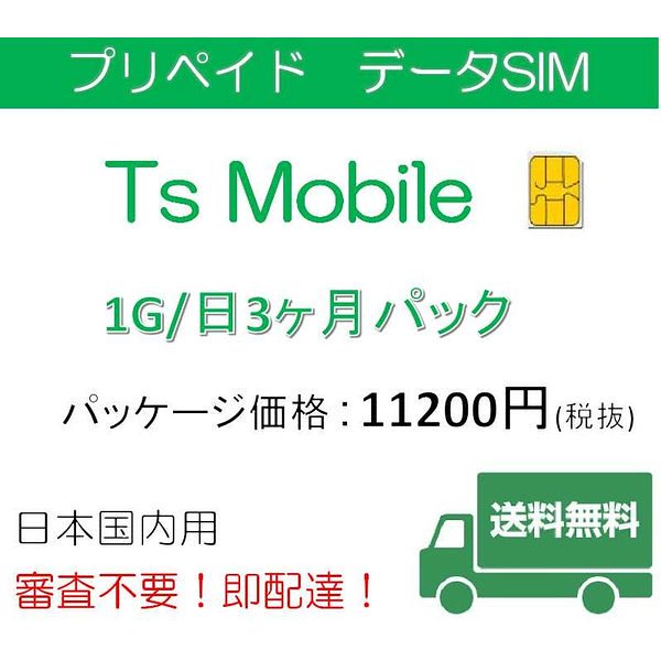 ドコモ 格安SIM プリペイドsim 日本国内 高速データ容量1G/日3ヶ月プラン(Docomo 格安SIM 3ヶ月パック)