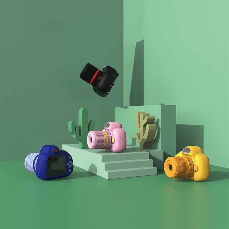 新型ミニレフカメラ付きデジタルスポーツカメラの爆型おもちゃを撮影できるミニカートゥーン新モデル入学プレゼント誕生日プレゼント