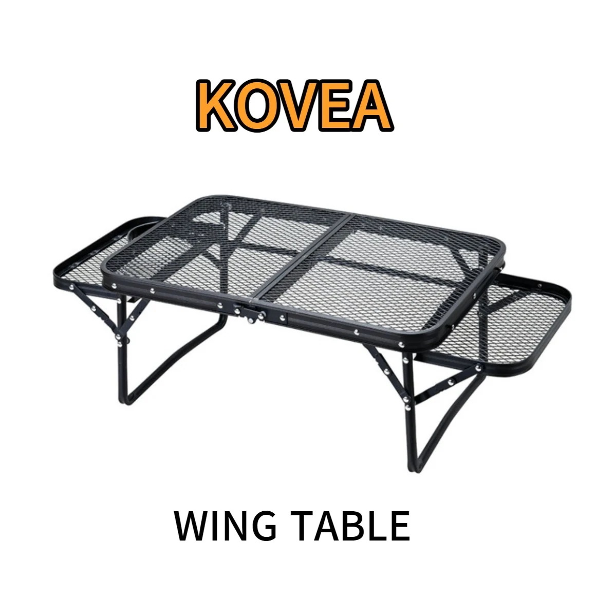 [KOVEA]MESH WING テーブル 折り畳み式 韓国キャンピング ピクニック ステン