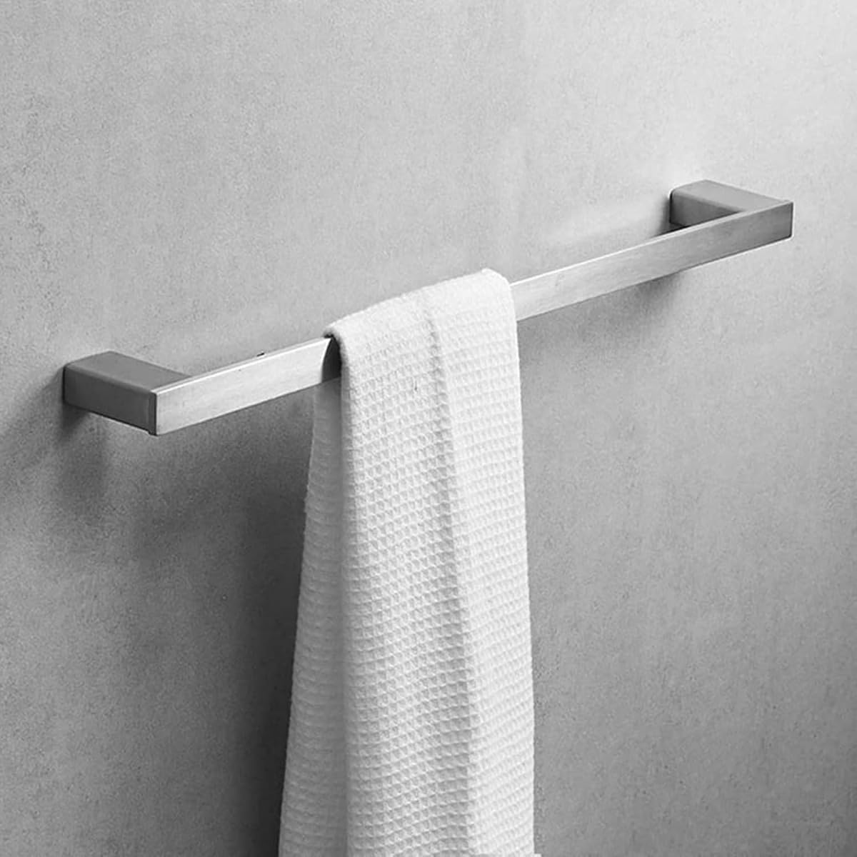 BQQB タオルバー タオルハンガー 浴室タオルラック タオル掛け 壁掛け式 洗面所 キッチン 壁に取り付けられたシングルバスタオルバーステンレス鋼タオルのレールバスルームやキッチンのためのスリバ