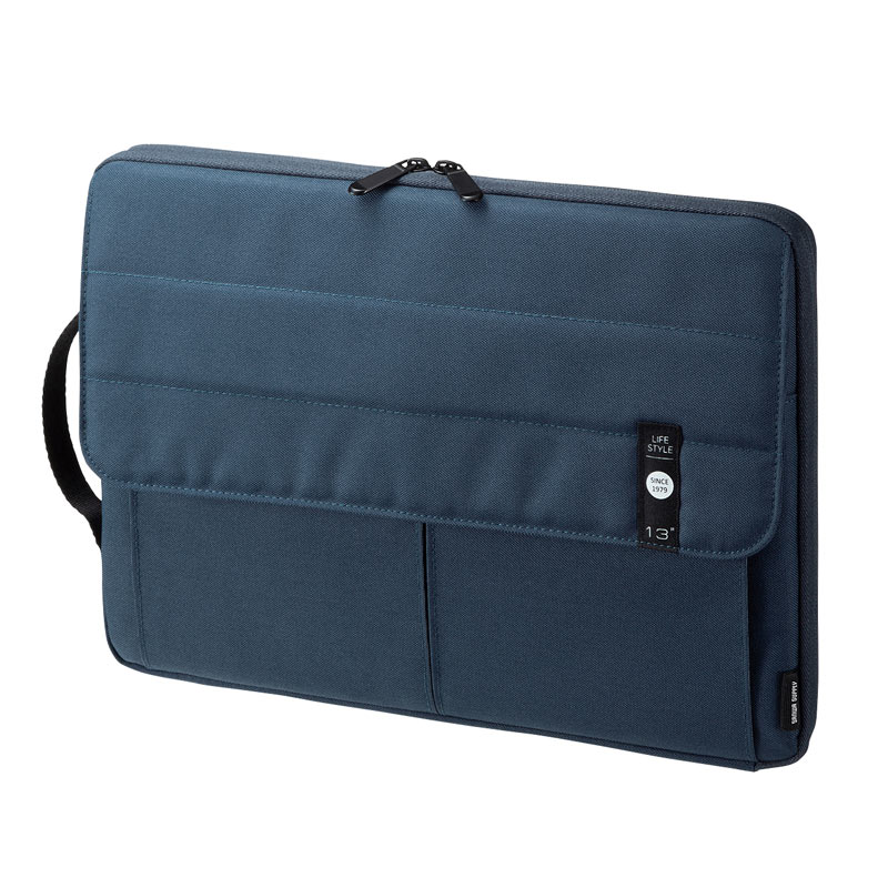 （まとめ買い）カジュアルPCインナーケース 13.3型ワイド ネイビー IN-CA13NV [x3]