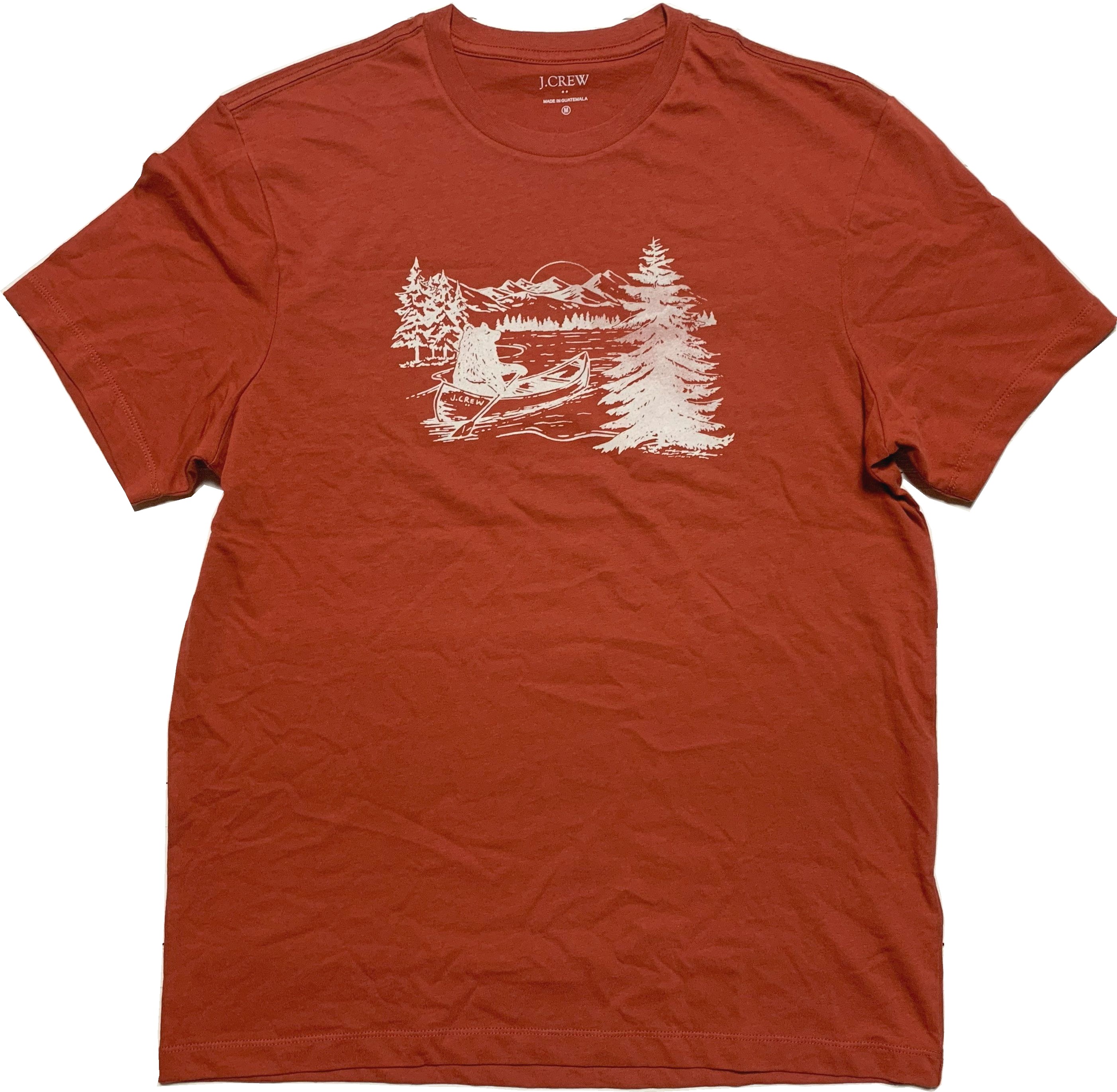 半袖 プリント Tシャツ レッド系 メンズ J.CREW JC2-046