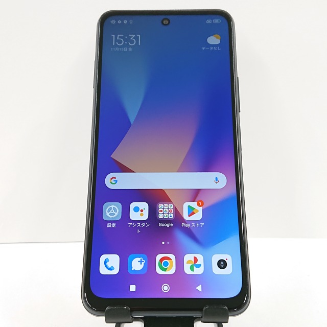 Redmi Note 10 JE XIG02 au グラファイトグレー 送料無料 本体 c08443 【中古】