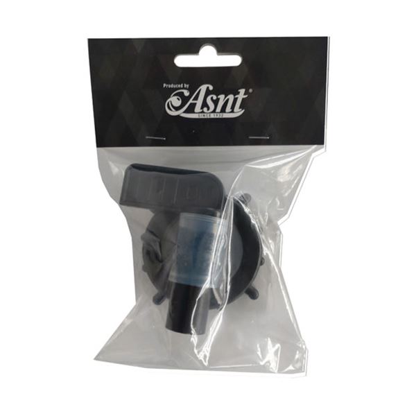 [5セット] タンゲ化学 ASNTシリーズ タンクコックG型 ブラック MMT03512X5