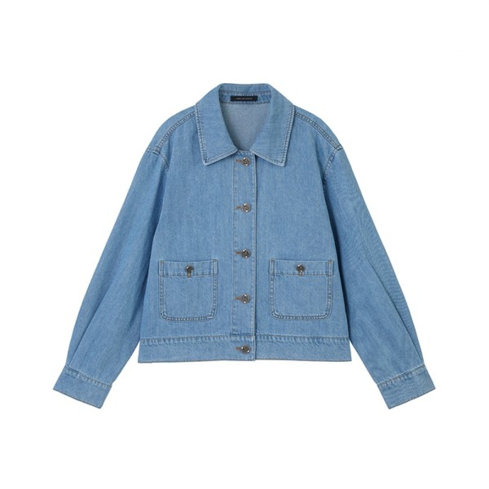 [アナルドバシニ] (アナルドバシニ) ジュエルボタンデニムジャケット (AX05JK23M)