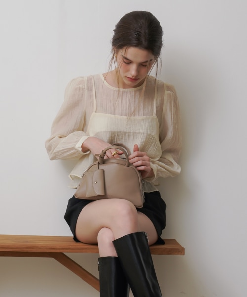 【OVHEE】 Mare Tote Bag_Taupe Beige トートバッグ 正規品