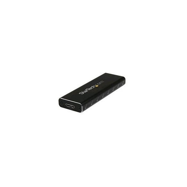 SM2NGFFMBU33 [USB 3.0接続M.2 SATA SSDケースUASP対応]
