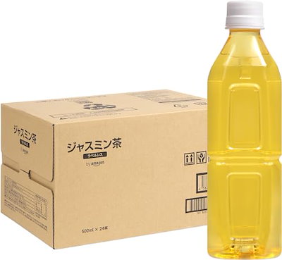 他サイト： by Amazon ジャスミン茶 ラベルレス 500ml×24本の商品画像