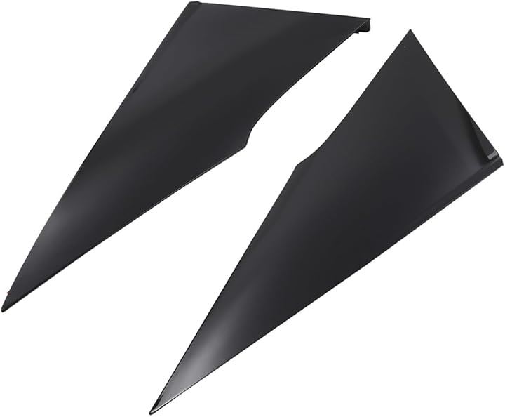 互換品 トヨタ 用 プリウス PHV可 ZVW50系 ZVW51 ZVW55 クォーター ピラーカバー Cピラー ガーニッシュ ブラック 62505-47012 62506-47012