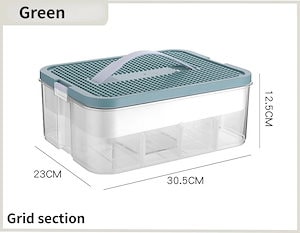 収納ボックス 積み重ね可能なおもちゃ オーガナイザー 雑貨 化粧箱 A-Green