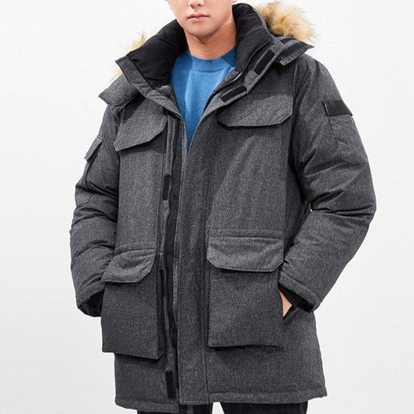 Hスタイル(KH)JK950Wイヌイットパーカー 冬 男女共用 パーカー ファー フード ジャンパー ジャケット アウター 防寒 S~4XL