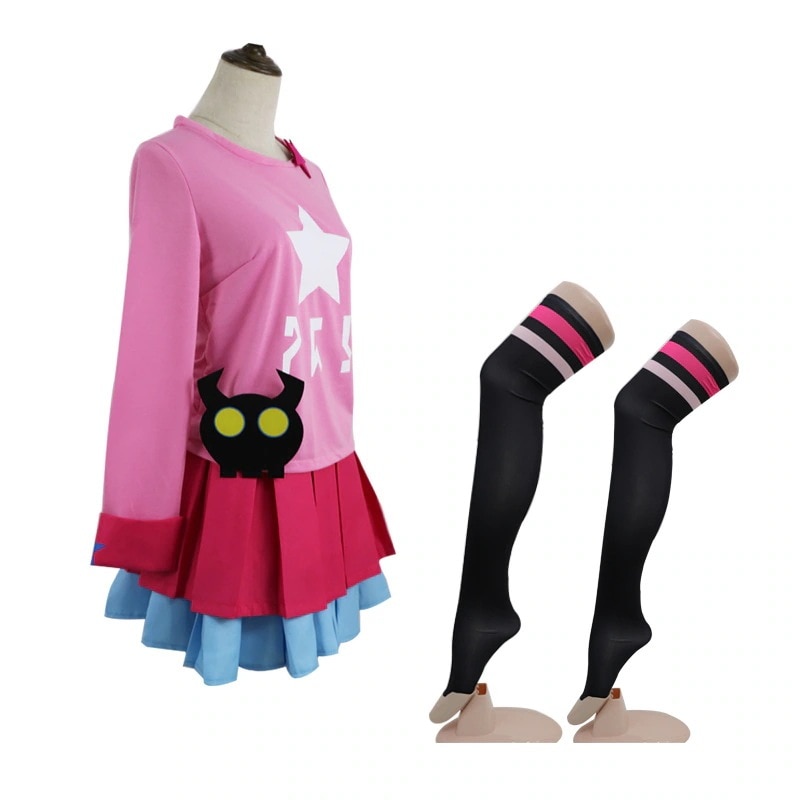 Aotu World 凹凸世界 KALIE コスプレ アニメ コスチューム かつら ステージ服 舞台 イベント 変身 仮装 変装 制服 大人用