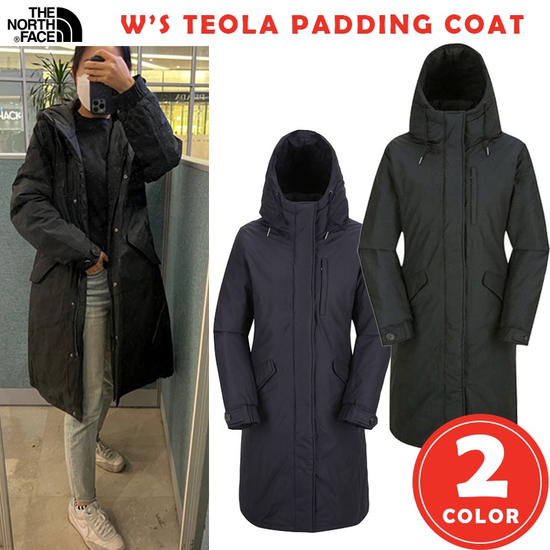 ノースフェイス TEOLA PADDING COAT Sサイズ ロングコート（THE NORTH  