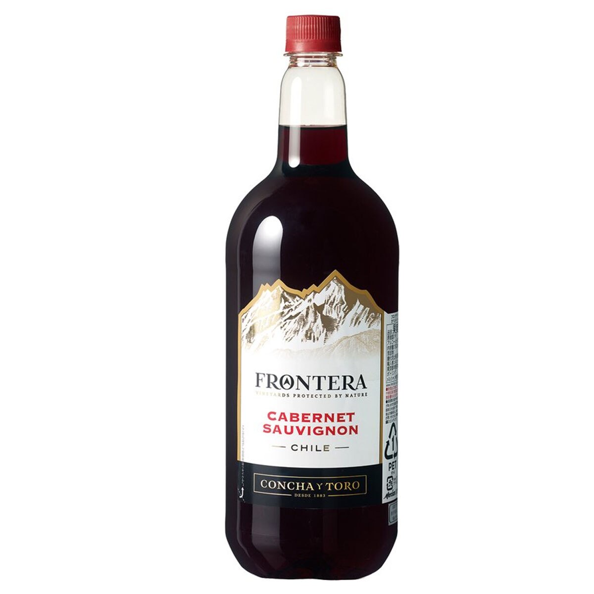コンチャイトロ フロンテラ カベルネソーヴィニヨン ペット(赤ワイン チリ）1500ml 2ケース1
