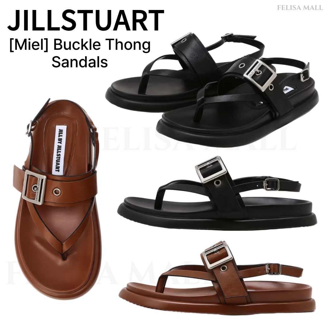[JILLSTUART] 【Miel】 Buckle Thong Sandals サンダル 韓国人気