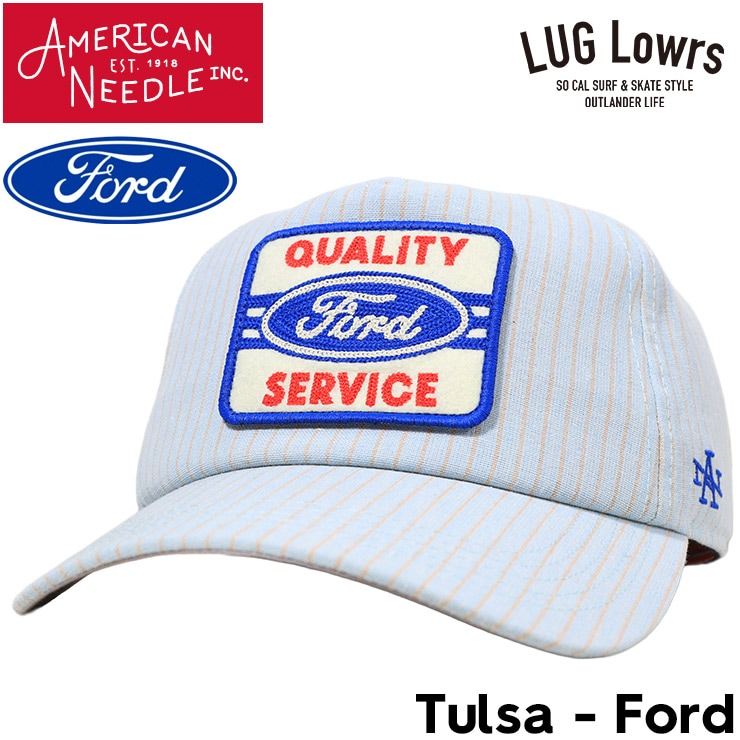 AMERICAN NEEDLE アメリカンニードル キャップ メンズ レディース スナップバックキャップ ベースボールキャップ 帽子 Ford フォード コラボ Tulsa Ford SMU864A