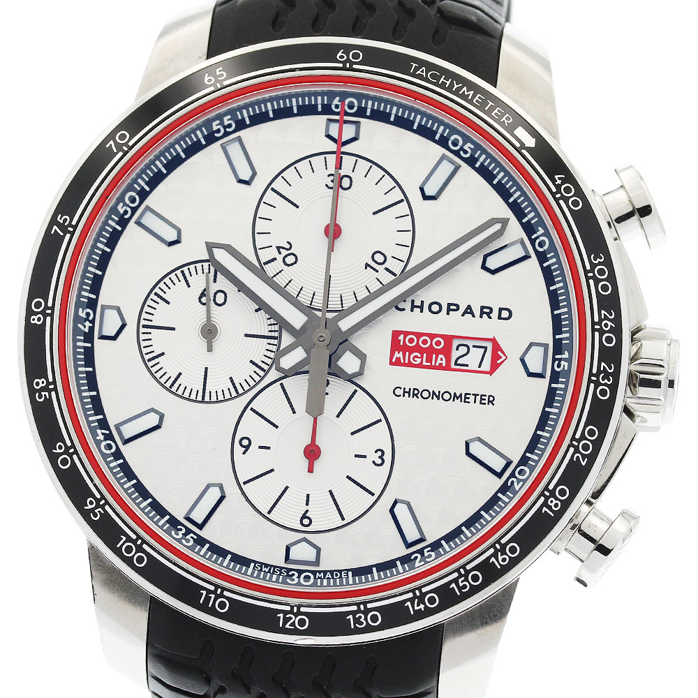 ベルト訳あり ショパール Chopard 8571 ミッレミリア GTS クロノグラフ 自動巻き メンズ _957212【中古】