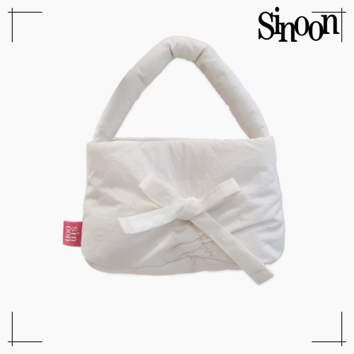 SINOON キーリング SMORE PADDING BAG KEYRING (OFF WHITE)