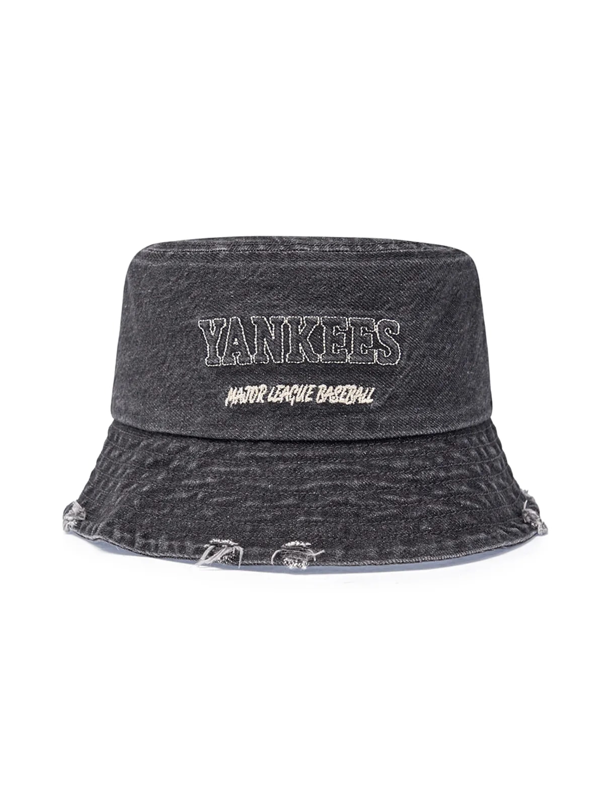 デニム エンボ バケットハット NY (Charcoal Grey)