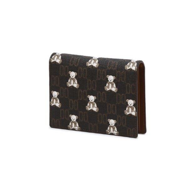 AK水原店 ブラウンベア柄 2段カード入れ DCWA4F793