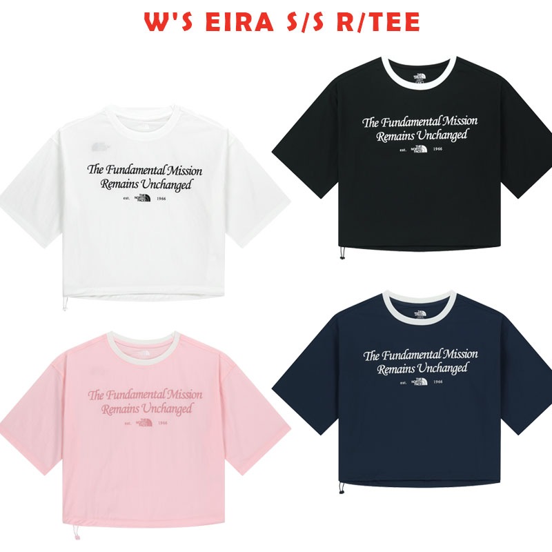 韓国正規品保証 関税負担なしNT7UR37J WS EIRA S S R TEEデイリー 基本 着装 男子 女子 人気 韓国 ファッション 男女共用 アウトドア
