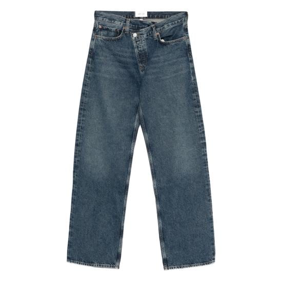 AGOLDE Women Denim Pants A317 1254 FORM BLUE