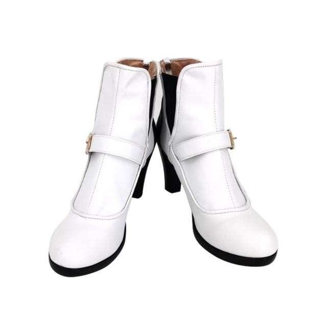 【新品開催 】ウマ娘 プリティーダービー ネスタキオン コスプレブーツ 靴 ハロウイン パーティー 仮装