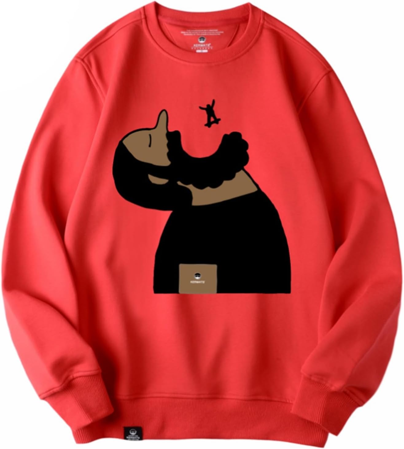 パーカー トレーナー メンズ 綿100% 長袖 クルーネック トップス ビックシルエット おおきいサイズ プリント 小さいサイズ キャラクター 春秋 ソフト コンフォート 大人 散歩 通学 運動 9,292円