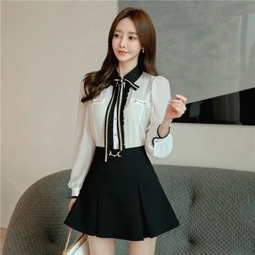 着痩せフォーマルコーデ大人二次会上品可愛いフレアスカートミドル丈エレガントセット 母の日 母の日-0002971