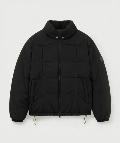 SATUR公式 RIIZEPICK! ダウン Orta Nylon 2 Way Collar Duck Down Padded Black