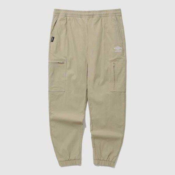 パンツ LQC UQ123CPT24-BEI カジュアル スパン カーゴ ジョガー パンツ / ベージュ