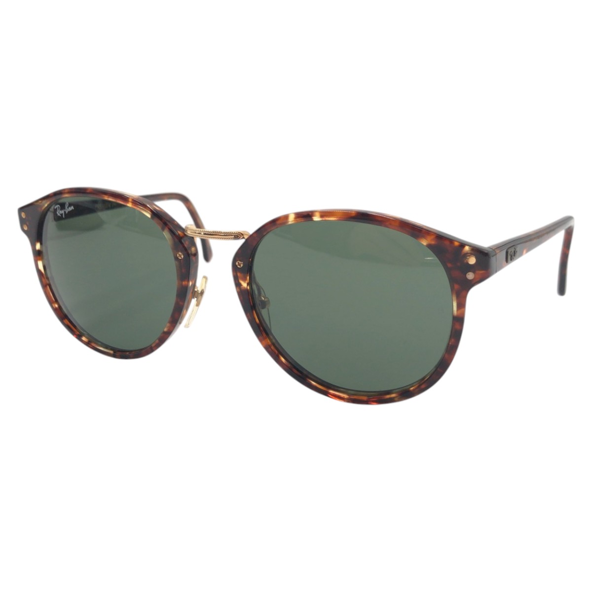 ヴィンテージ B&L ボシュロム RAY-BAN U.S.A プレミア トラディショナルズ ブラウン プラスチック 5219 メガネフレーム メンズ 410927