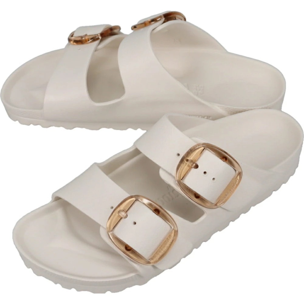 サンダル アリゾナ ビッグバックル EVA エッグシェル 1029651 ナロー幅