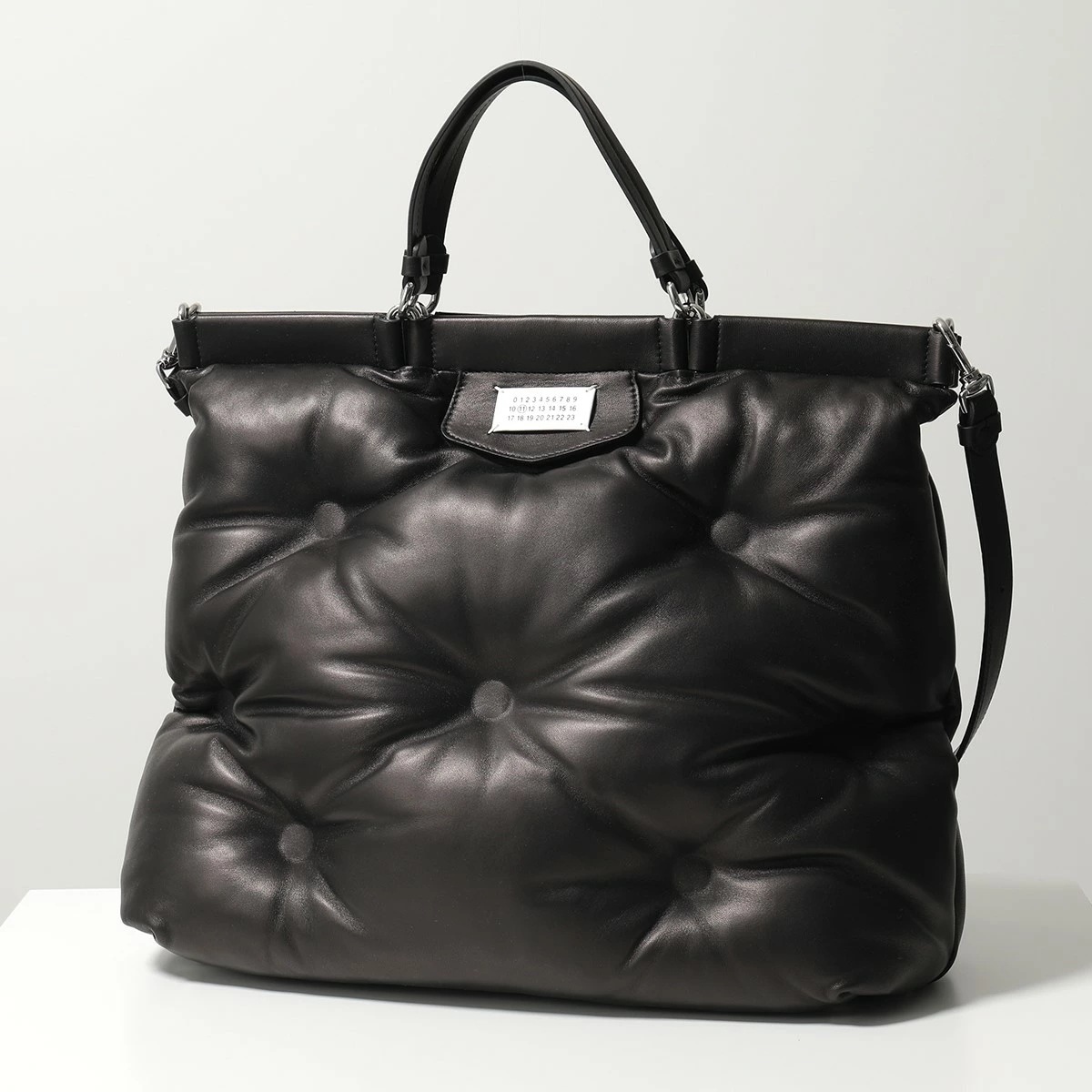 MAISON MARGIELA メゾンマルジェラ 11 トートバッグ Glam Slam グラムスラム S56WC0122 P4300 メンズ ラージ レザー ショルダーバッグ 鞄 T8013