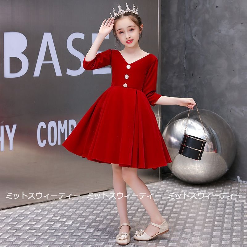 子供ドレス 発表会 ピアノ発表会 結婚式 フォーマル ドレス 女の子 二次会 花嫁 ジュニア キッズ