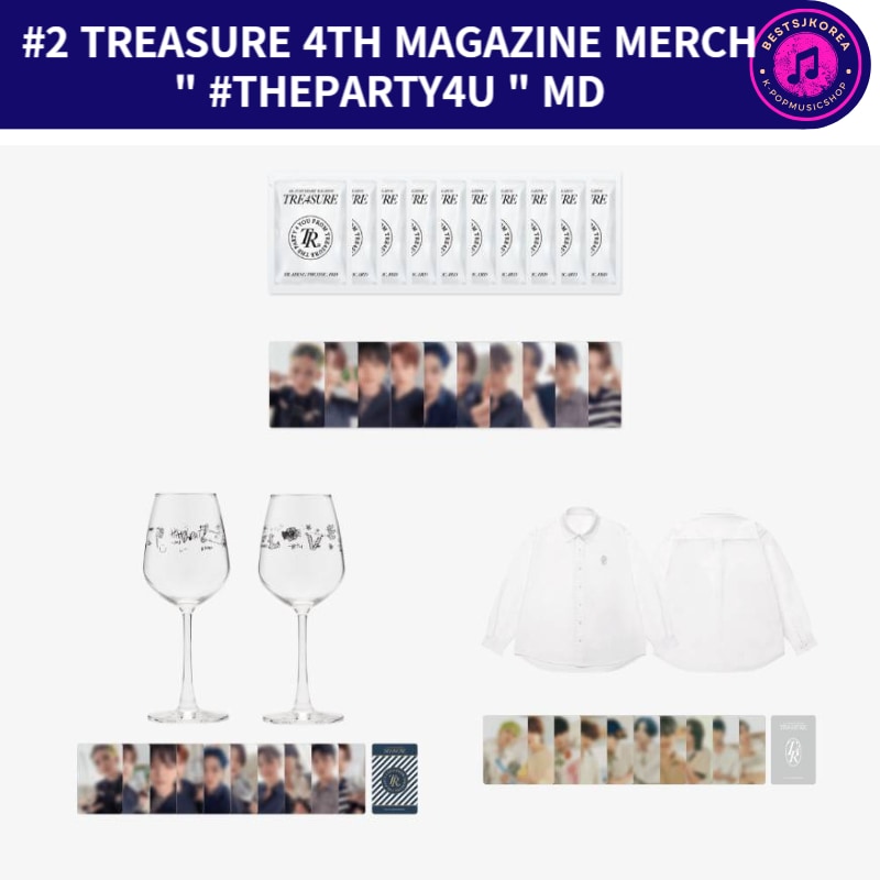 #2 TREASURE 4TH MAGAZINE MERCH 