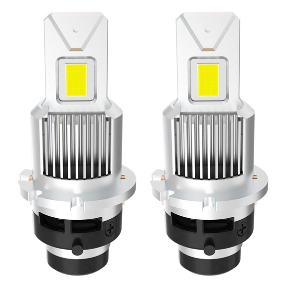 業界初ついに完成 純正球と簡単に交換するだけで HID を LED 化へ デミオ【DEMIO】 DE3#,DE5#,DEJFS H23.6 H26.8 HID D2S 装着車用 100%無加工で取