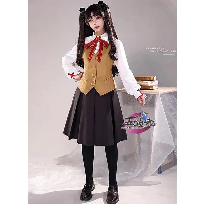 即納あり ICOS　Fatestay night　遠坂凛　制服　コスプレ　衣装