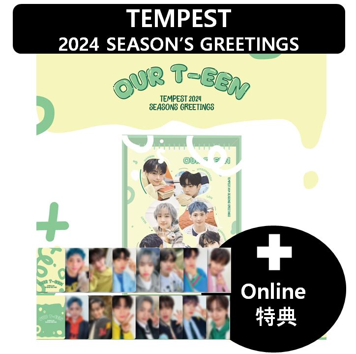 【online特典】[TEMPEST] - 2024 SEASONS GREETINGS
