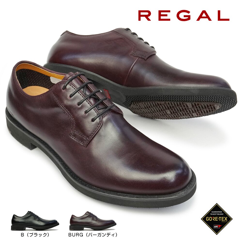 メンズ 防水 ビジネスシューズ 51AL 耐滑 プレーントゥ 雪道対応ソール 本革 ゴアテックス