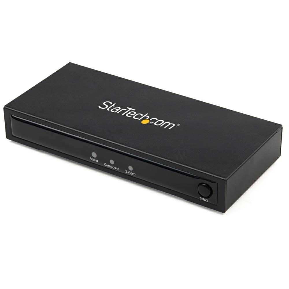 StarTech.com [VID2HDCON2] RCAコンポジット/S端子-HDMI 変換アダプ