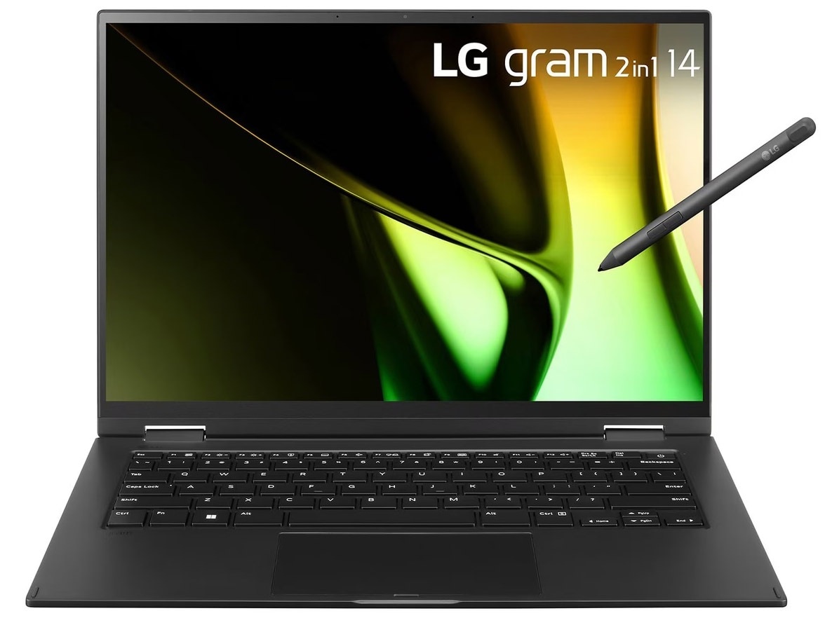 LG gram 2in1 14T90S-MA55J [オブシディアンブラック] ノートPC