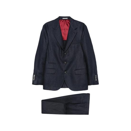 BRUNELLO CUCINELLI Men Suits Set MZ403LDTH5 C038 BLUE