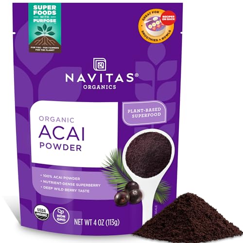 ナビタスナチュラルズ(Navitas Naturals) オーガニック アサイーパウダー113g